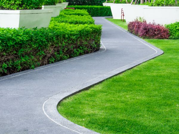 Walkway Curb Installation in Pueblo