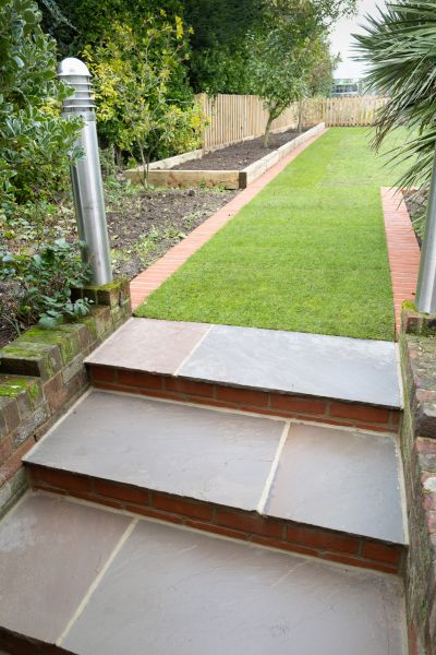 Backyard Steps Installation in Pueblo