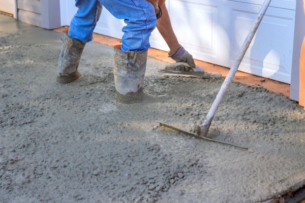 Driveway Slab Construction in Pueblo