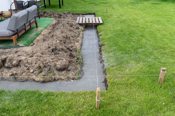 Cement Footer Installation in Pueblo