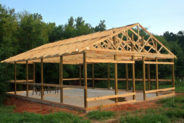 Barn Pad Installation in Pueblo