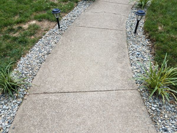 Cement Path Construction in Pueblo