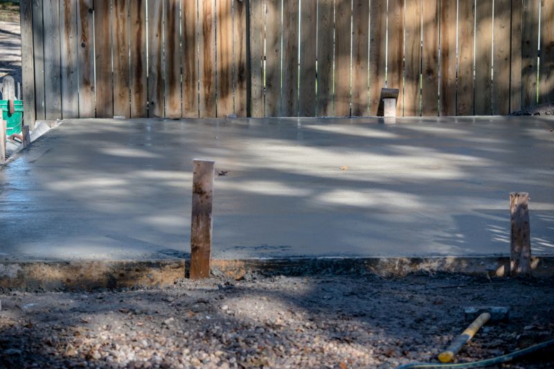 Concrete Pad Construction